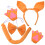 1Ensemble Costume Animal Oreilles Tissu Accessoires Queue 2