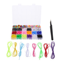 1 Set Acryl Letter Kralen Emmer Voor Diy Armbanden Met Elastisch Touw