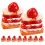 15 Mini Aardbeien Cake Voedselmodellen Valse Desserts 1