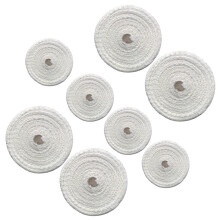 Meat Netting Rolls Wit Katoenen 8 Stuks 3,9x3,9 Inch