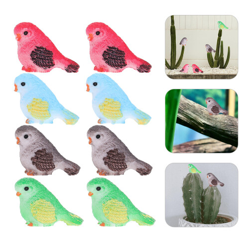 8Stk Harz Tischschmuck Garten 2