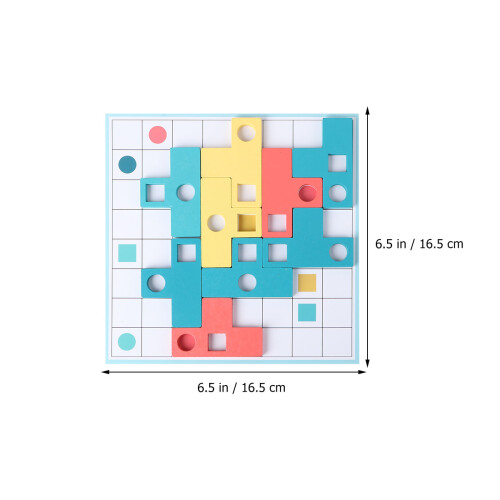 Set Giochi Educativi In Legno T Shaped Per Bambini