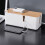 Kabelbinder Organizer Aufbewahrungsbox Mit Bambusdeckel 8