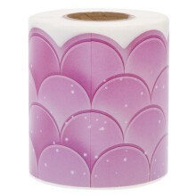 1 Rolle Aufkleber Papierstau Violett Wandtattoos