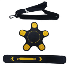 Football coach with cord adjustable training belt Elastic rope, fits ball 4 and 5