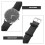 9140 Quartz Met PU Band Zwart 6