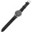 9140 Quartz Met PU Band Zwart 9
