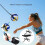 Volleyball Hitting Trainer, Solo Training Aid, Adjustable Equipment, Improve Serving  Spiking 3