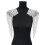 Pair Of Sequins Beads Fringe Shoulder Decorations For Adding Outfits Polyester Materials Easy Application Silver 1