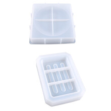 2 Stuks Crystal Opbergdoos Matrijs Diy Handgemaakte