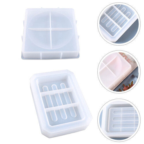 2 Stuks Crystal Opbergdoos Matrijs Diy Handgemaakte 2