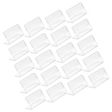 30Stk Acryl Schildhalter L Form Für Supermarkt Und Einkaufszentrum
