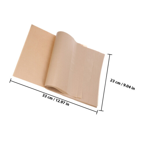 100Stk Pergamentpapier Backform-Einlagen Für Pizza 1
