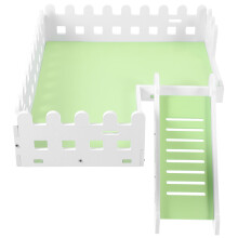 Hamster Speelplatform Met Ladder En Rattenhuis Kooitoebehoren
