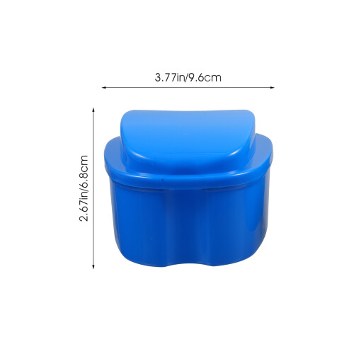 4Pcs Denture Case Convenient Container For Household Use Supply 2