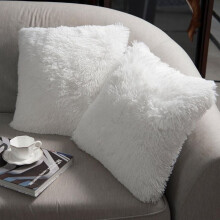 Ζεστό κάλυμμα μαξιλαριού με γούνινο σχεδιασμό για καναπέ, εξαιρετικά μαλακή και