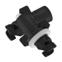 Air Valve Adapter 2Piece for Inflatable Boats, Pump Converter, Lightweight, Secure Connection, Easy Inflation