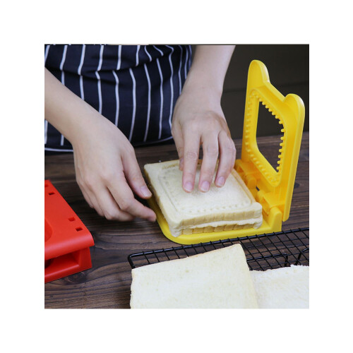 Efficient Sandwich Maker with Nonrust Steel  for Quick Breakfast Preps Safe Nonslip Handle and Easy  Compact Design 3 1