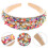 Women Personalized Stirnband Türkis Mit 2