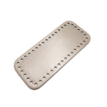 Pu Leer Diy Tasje Met Glanzende Laminering Onderkant