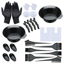 1 Set Mit 24 Haarfarbe Selbstfärbung Kit