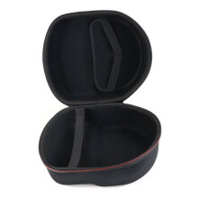 caja almacenamiento para auriculares vr con portátil negro