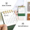 4Stk Mini 2023 Tischkalender Mit Spiralbindung 9