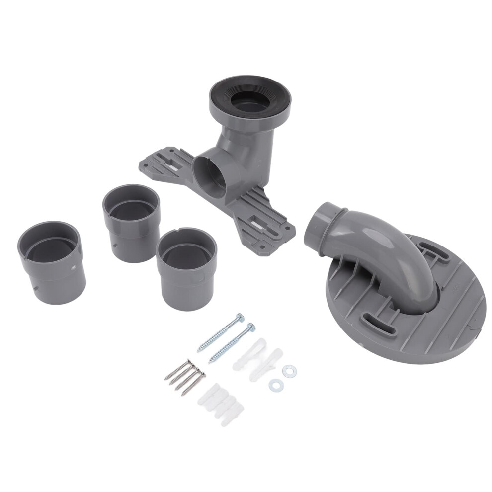 Toilet Shifter Thickened Pp Rubber Ring Siphon Connector For Sewage Pipe Easy Install Universal Toilet Compatibility 9119770036773
