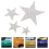 Rhinestone Bumper Sticker Self Adhesive Silver 8 Pcs 5