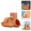 Hamstertränke Und Versteck Mit PP Material in Orange 4