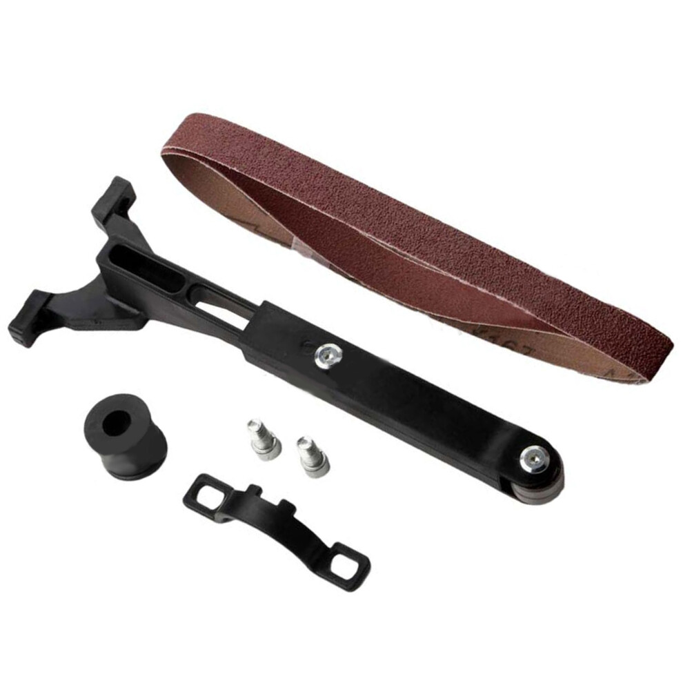 Compact Belt Sander Attachment For Angled Grinder Enhances Tool 7696000992761