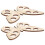 2 Stuks Armband Kit Kruissteek Draadwikkel Bord 8