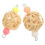 Bird Chew Toy Beige Hout 2 1,4x3 Inch 8