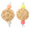 Bird Chew Toy Beige Hout 2 1,4x3 Inch 2