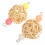 Bird Chew Toy Beige Hout 2 1,4x3 Inch 6