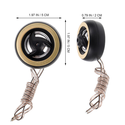 1 Paar Auto Tweeter Luidsprekers Universeel Voor Voertuigen Audio 1