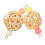 Bird Chew Toy Beige Hout 2 1,4x3 Inch 9
