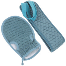2Stk. Handtuch Bad Handschuh Strip Miss Scrubber