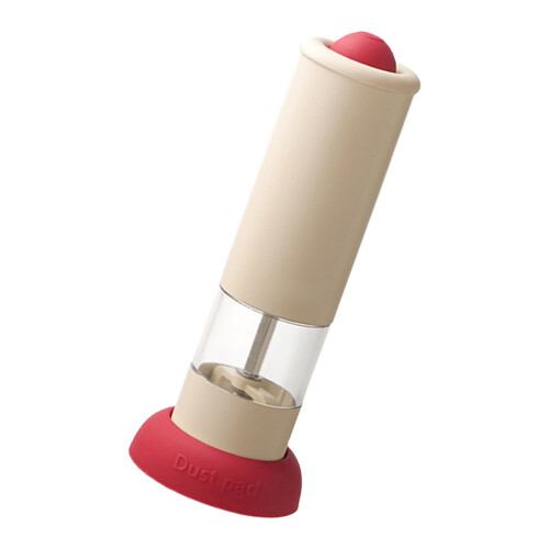 Electric Peppers Salt Mill Adjustable Coarseness-Beige 1