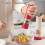 Electric Peppers Salt Mill Adjustable Coarseness-Beige 1 3