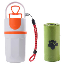 Portable Type Dog Waste Pickers For Hygienic Pet Cleanup Light in weight Ideal For Small Dog Owners White