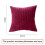 Άνετα βελούδινα καλύμματα μαξιλαριών για σαλόνι, διακοσμητικές θήκες μαξιλαριών 6