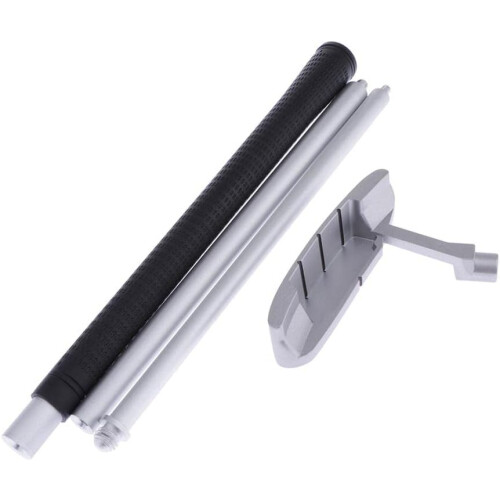 3Piece Foldable RightHanded Golf Putter Practice Tool 89 cm 2