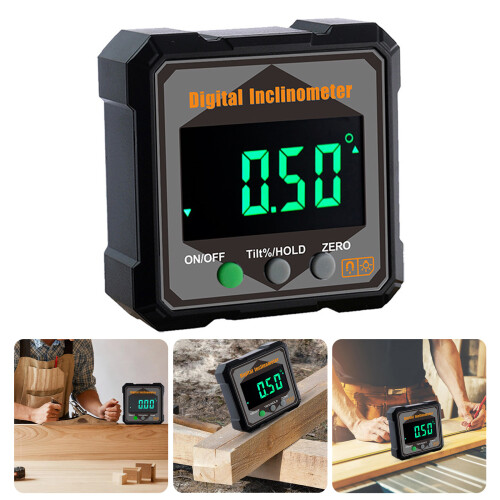 Electronic Inclinometer Small IP54 Protections Protractor-Red 2