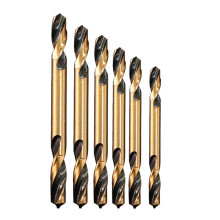 6Pcs Double Head HSS Twist Drill Bit 3/3.5/4/4.5/5/6mm for Wood