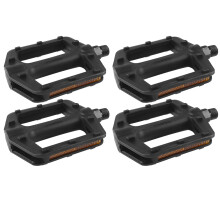 2 Paar Universalpedale Rutschfeste Kunststoff Für Mountainbike