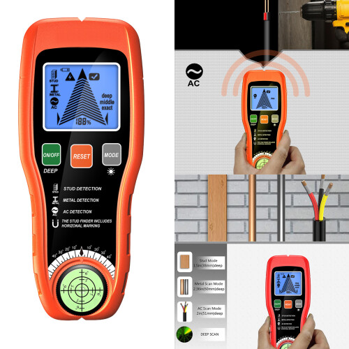 Multifunctional Wire Pipe Power Scanner With Sound And Light 1