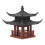 Unbranded  Pavilion Model Fish Tank Decor Hideout Aquarium Decorations 1
