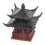 Unbranded  Pavilion Model Fish Tank Decor Hideout Aquarium Decorations 9