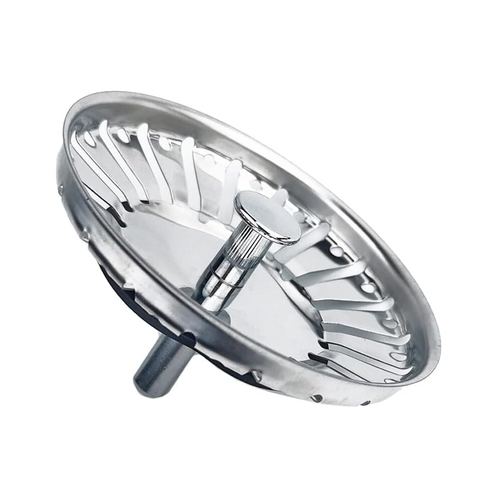 Corrosion Resistant Stainless Steel Sink Strainer, Replacement Basket Ensuring Durability And Anti-Clog Functionality, Dishwasher Safe And Easy Wash D 9061222294043